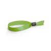 SECCUR. Tamper proof satin bracelet in Light Green