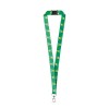 DOVER. rPET sublimation lanyard in White