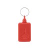 BUS. Keyring in red