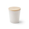 DUVAL. Aromatic Soy candle with cork lid 180 g in White