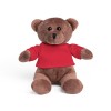 BEAR. Plush Teddy bear in a t-shirt in red