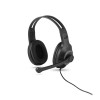 KILBY. Adjustable headphones with microphone in ABS and PP in Grey