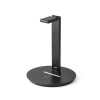 GERST. ABS headphone stand with built-in wireless charger in Black