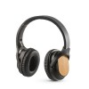 GOULD. Bamboo and ABS wireless headphone in Black