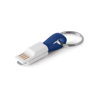 RIEMANN. USB cable with 2 in 1 connector in navy
