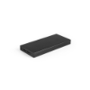 DOROTHY 10. 10.000 mAh Power bank in 100% recycled aluminium in Black