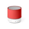 PEREY. ABS portable speaker with microphone in red