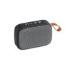 GANTE. ABS microphone speaker with rubber trim in grey