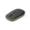 CRICK. ABS wireless mouse 2'4GhZ in lime-green
