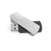 BOYLE 8GB. 8GB USB flash drive with metal clip in Black