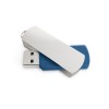 BOYLE 8GB. 8GB USB flash drive with metal clip in Blue