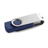 CLAUDIUS 32 GB. 32 GB USB flash drive with metal clip in Blue