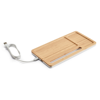 MOTT. Bamboo desk organizer with wireless charger in beige