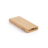 KOHN. Power bank 5.000 mAh in bamboo in Natural