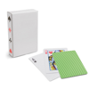 CARTES. Pack of 54 cards in lime-green