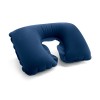STRADA. Inflatable neck pillow in blue