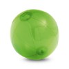 PECONIC. Inflatable beach ball in translucent PVC in Light Green