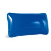 TIMOR. Opaque PVC inflatable beach cushion in blue