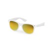 MEKONG. PC sunglasses with translucent frames in Dark Yellow