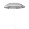 PARANA. 210T reclining parasol with silver lining in Light Grey