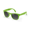 ZAMBEZI. Foldable sunglasses in lime-green