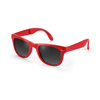 ZAMBEZI. Foldable sunglasses in red
