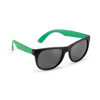 SANTORINI. Sunglasses in lime-green