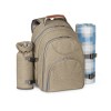 VILLA. Thermal picnic backpack in 600D, high-density recycled polyester in Light Brown