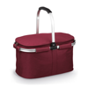 BASKIT. Flexible picnic basket in 600D in blood-red