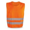 THIEM. Polyester reflective waistcoat in orange