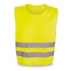 THIEM. Polyester reflective waistcoat in yellow