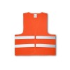 YELLOWSTONE. Polyester high-visibility waistcoat in orange