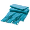 JASON. Fleece scarf (200 g/m²) in Light Blue