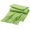 JASON. Fleece scarf (200 g/m²) in Light Green