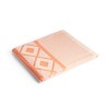 MALEK. Multifunctional bath towel (350g/m²) made of cotton and recycled cotton in Orange