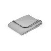 GALLIOT. rPET fleece blanket in pouch in Grey