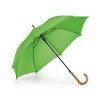 PATTI. 190T polyester umbrella with automatic opening in Light Green