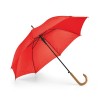 PATTI. 190T polyester umbrella with automatic opening in red