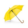 PATTI. 190T polyester umbrella with automatic opening in yellow