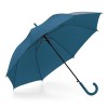 MICHAEL. 190T polyester umbrella with rubberised handle in blue