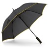 JENNA. 190T polyester umbrella with EVA handle in yellow