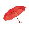 MARIA. 190T polyester folding umbrella in red