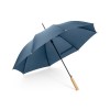 APOLO. rPET pongee automatic opening umbrella in Blue