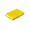 SANDRA. Waterproof poncho in yellow
