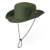 BLASS. 100% polyester safari hat (160 g/m²) in Dark Green