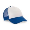 NICOLA. Polyester and mesh cap (150 g/m²) in Royal Blue