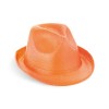 MANOLO. PP Trilby style hat in orange