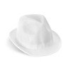 MANOLO. PP Trilby style hat in white