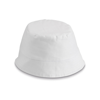 PANAMI. Bucket hat for children in white