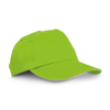 CLAIRE. Polyester sandwich cap in lime-green